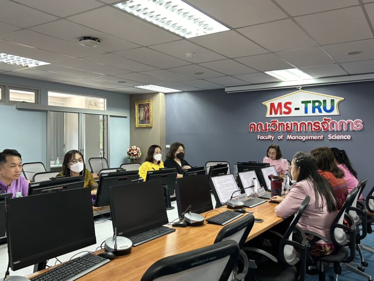 การประชุมคณะกรรมการคัดเลือกข้าราชการพลเรือนดีเด่น สังกัดคณะวิทยาการจัดการ มหาวิทยาลัยราชภัฏเทพสตรี ประจำปี พ.ศ. 2566 เมื่อวันอังคารที่ 6 กุมภาพันธ์  ๒๕66  เวลา 11.30 น. ณ ห้องช่อยูงทอง ชั้น 2 อาคาร 22 คณะวิทยาการจัดการ