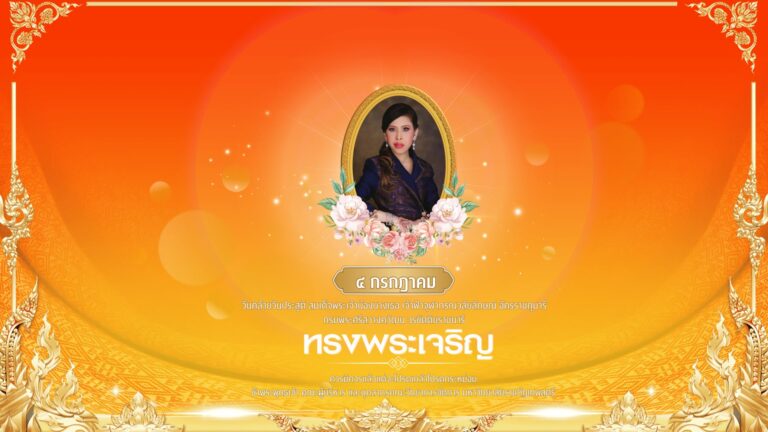 เนื่องในโอกาสวันเฉลิมพระชนมพรรษา สมเด็จน้องนางเธอ เจ้าฟ้าจุฬาภรณวลัยลักษณ์ อัครราชกุมารีกรมพระศรีสว่างควัฒน วรขัตติยราชนารี ๔ กรกฏาคม ๒๕๖๗ ขอพระองค์ทรงพระเจริญ ด้วยเกล้าด้วยกระหม่อม ข้าพระพุทธเจ้า คณะผู้บริหาร อาจารย์ บุคลากร นักศึกษาคณะวิทยาการจัดการ มหาวิทยาลัยราชภัฏเทพสตรี