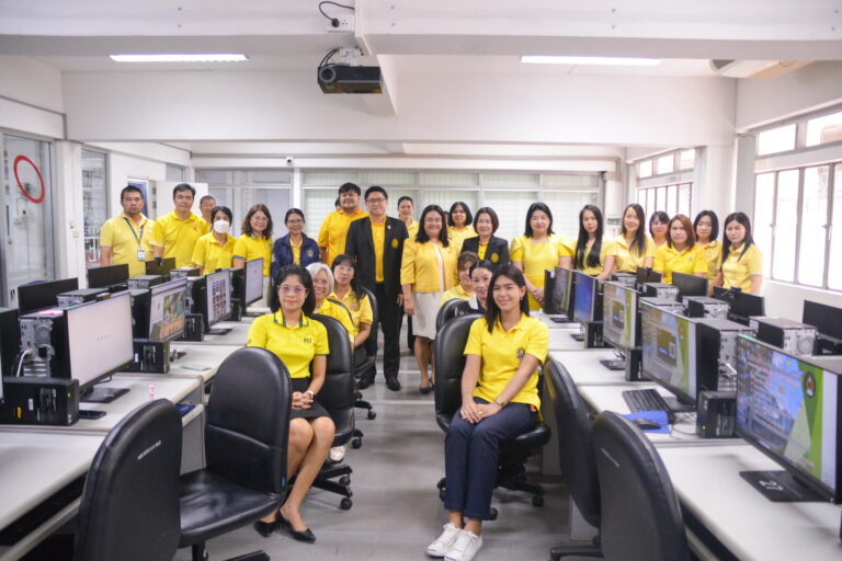 กองบริการการศึกษา จัดอบรมการพัฒนาสื่อการเรียน การสอน ในระบบ LMS มรท.