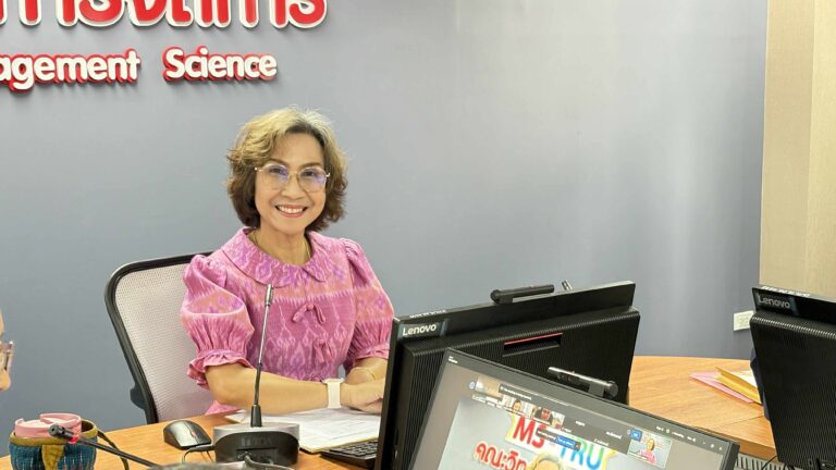หลักสูตรบัญชีบัณฑิต สาขาวิชาการบัญชี คณะวิทยาการจัดการ รับการตรวจประเมินคุณภาพการศึกษาภายใน ระดับหลักสูตร ตามเกณฑ์ AUN – QA ประจำปีการศึกษา 2567