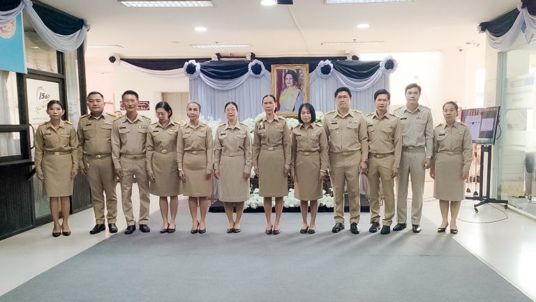 มรภ.เทพสตรี ร่วมกิจกรรมรวมพลังแห่งความภักดี เพื่ออุทิศถวายเป็นพระราชกุศลแด่ สมเด็จพระนางเจ้าสิริกิติ์ พระบรมราชินีนาถ พระบรมราชชนนีพันปีหลวง