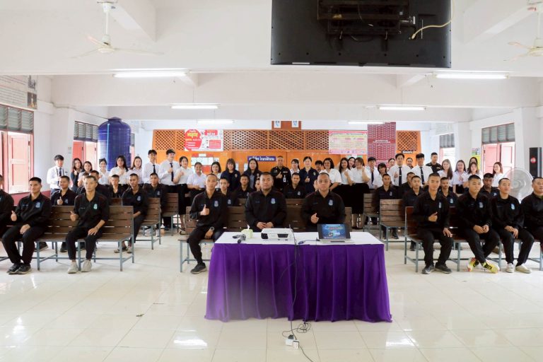 สาขาวิชาบริหารธุรกิจ วิชาเอกการจัดการธุรกิจดิจิทัล คณะวิทยาการจัดการ จัดอบรมบูรณาการองค์ความรู้ด้านธุรกิจดิจิทัลเพื่อพัฒนาทักษะอาชีพ สำหรับทหารกองประจำการหน่วยงานกองร้อยพลเสนารักษ์ โรงพยาบาลอานันทมหิดล ให้แก่ ทหารกองประจำการ หน่วยกองร้อยพลเสนารักษ์ โรงพยาบาลอานันทมหิดล