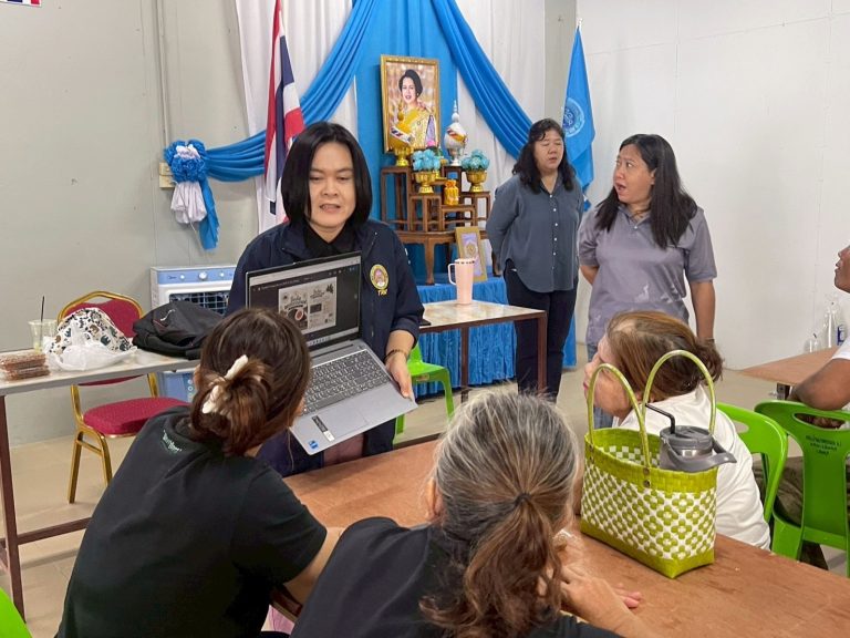 คณะวิทยาการจัดการ จัดโครงการการพัฒนาผลิตภัณฑ์ไข่เค็มดินสอพอง (สูตรไข่ดาว) บ้านบางพระนอน ตำบลทับยา อำเภออินทร์บุรี จังหวัดสิงห์บุรี