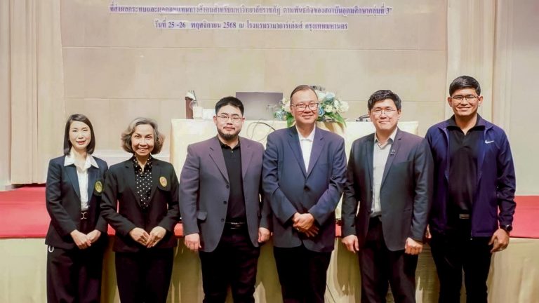 มรภ.เทพสตรี ร่วมการอบรมการวิเคราะห์การประเมินผลลัพธ์ทางสังคม และผลตอบแทนทางสังคม มรภ.กลุ่มภาคกลางฯ